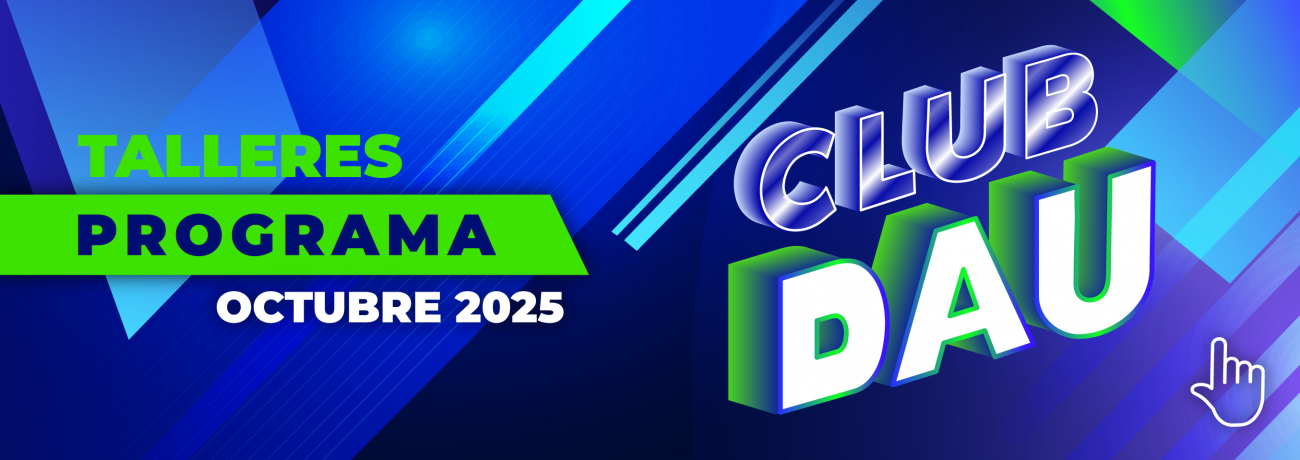 Cartelera Club DAU Octubre 2025